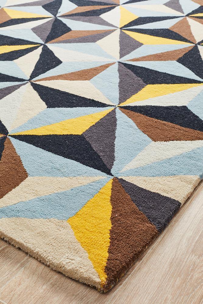 Matrix Pure Wool 900 Blue Rug - Cozy Rugs Australia