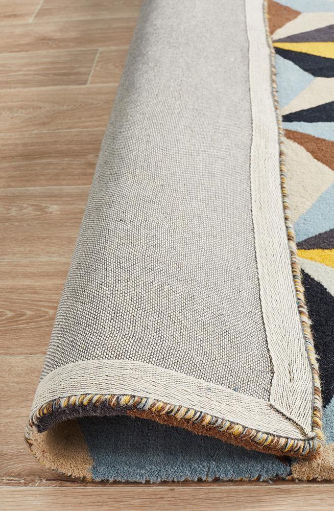 Matrix Pure Wool 900 Blue Rug - Cozy Rugs Australia