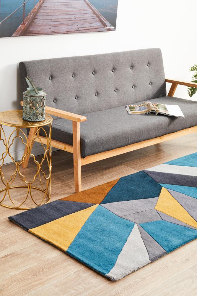 Matrix Pure Wool 902 Safari Runner Rug - Cozy Rugs Australia