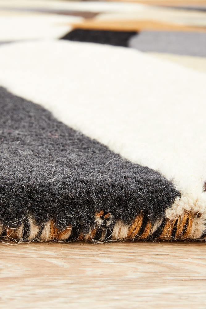 Matrix Pure Wool 903 Fossil Round Rug - Cozy Rugs Australia