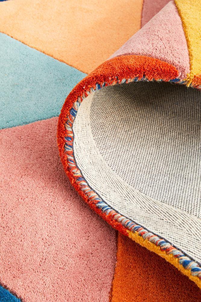 Matrix Pure Wool 905 Multi Runner Rug - Cozy Rugs Australia