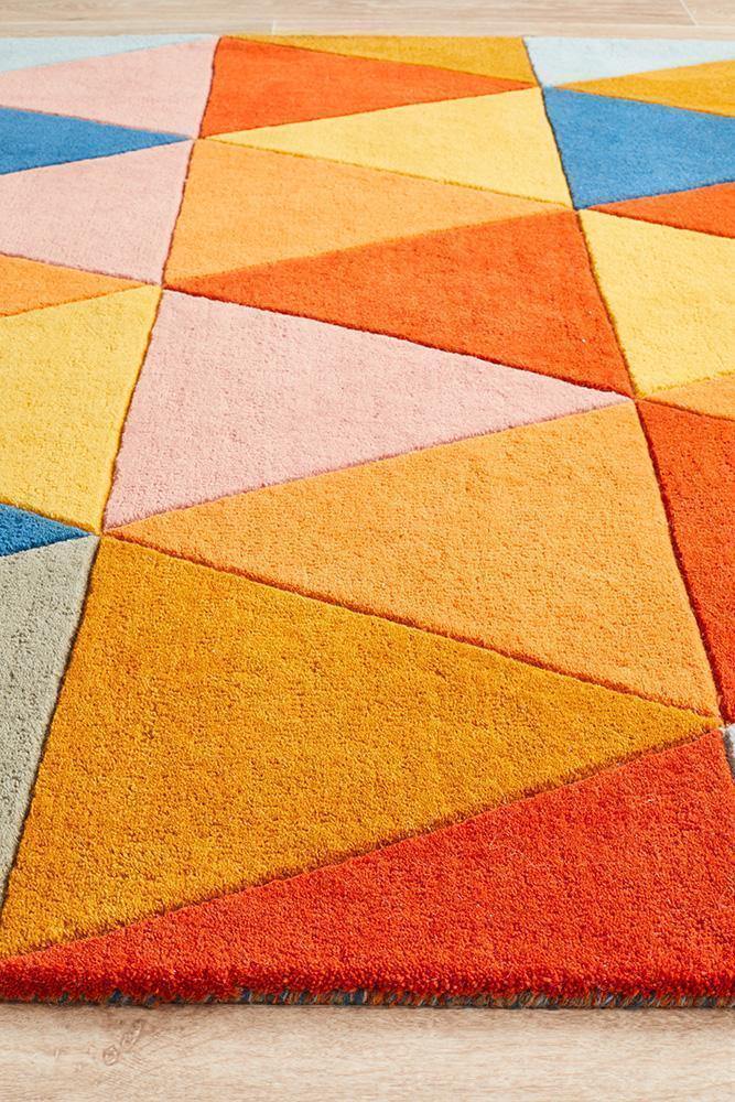 Matrix Pure Wool 905 Multi Rug - Cozy Rugs Australia