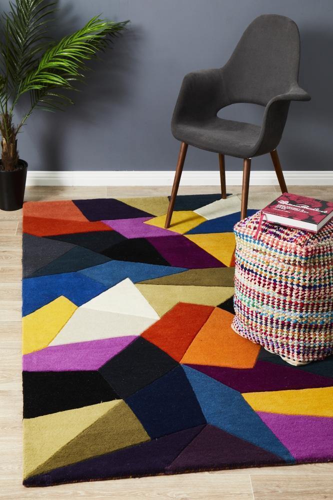 Matrix Pure Wool 906 Crayon Rug - Cozy Rugs Australia