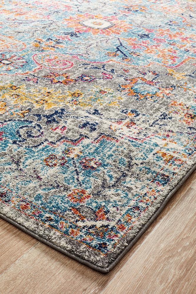 Museum Huxley Multi Coloured Rug - Cozy Rugs Australia