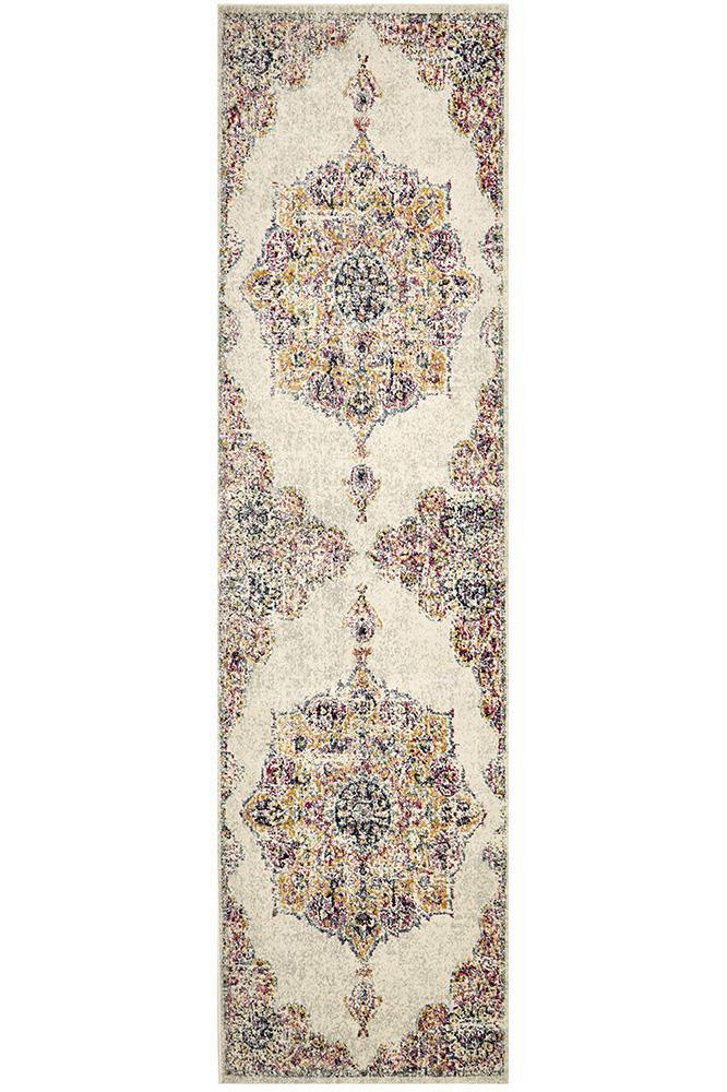 Museum Kendall Bone Runner - Cozy Rugs Australia