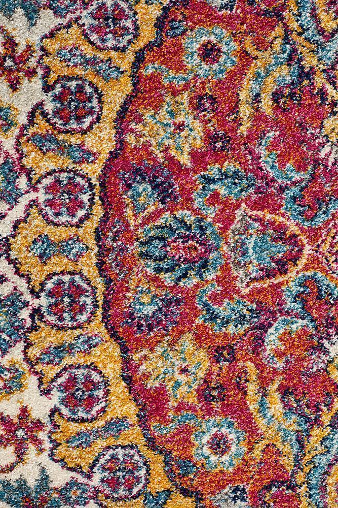 Museum Shelly Rust Runner - Cozy Rugs Australia