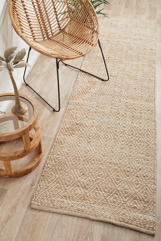Noosa 444 Natural Runner Rug - Cozy Rugs Australia
