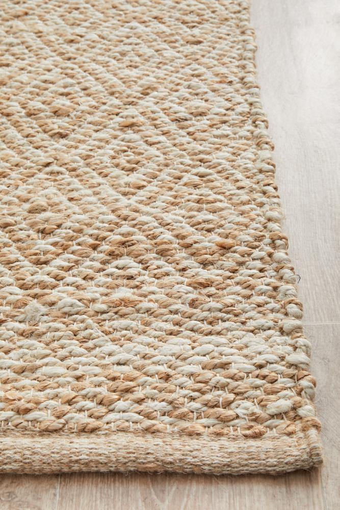 Noosa 444 Natural Runner Rug - Cozy Rugs Australia