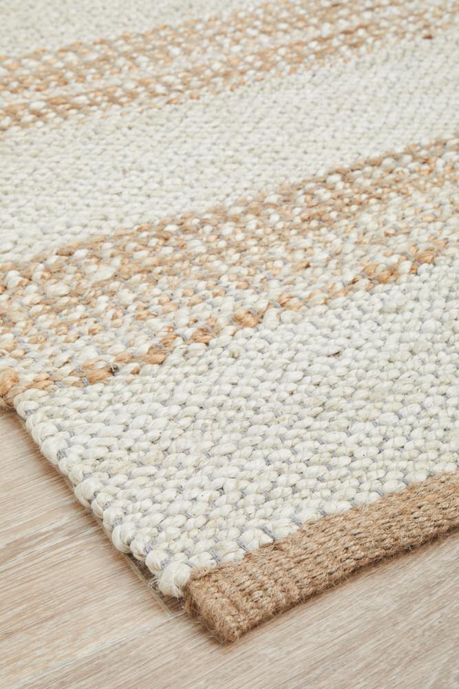 Noosa 555 Natural White Rug - Cozy Rugs Australia