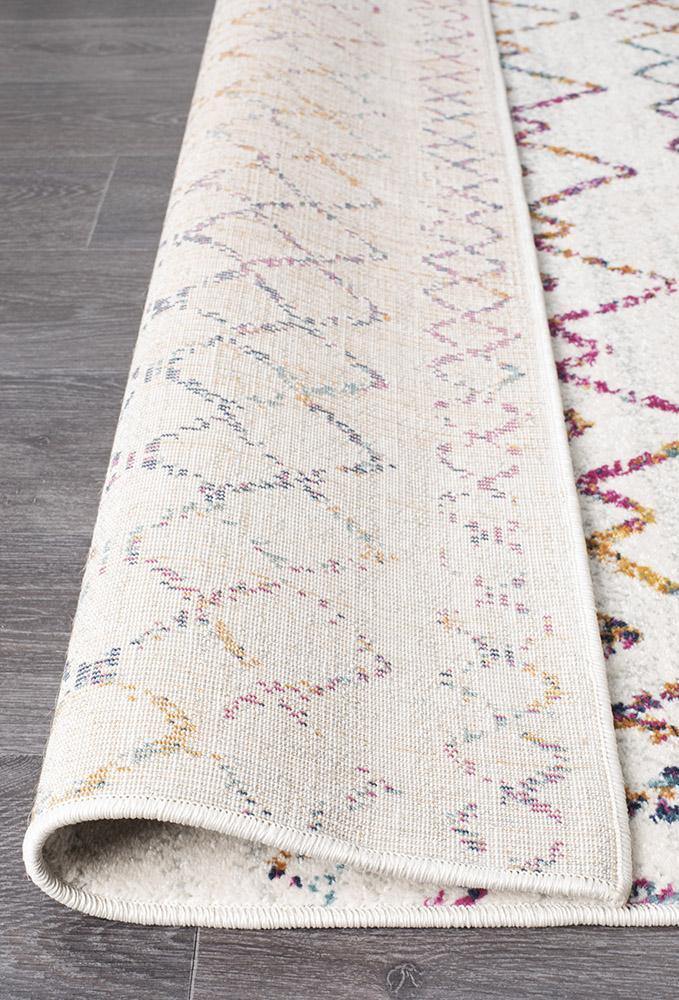 Oasis Nadia Multi Rustic Tribal Runner Rug - Cozy Rugs Australia