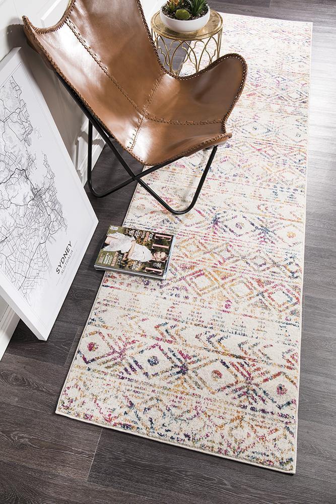 Oasis Ismail Multi Grey Rustic Rug - Cozy Rugs Australia