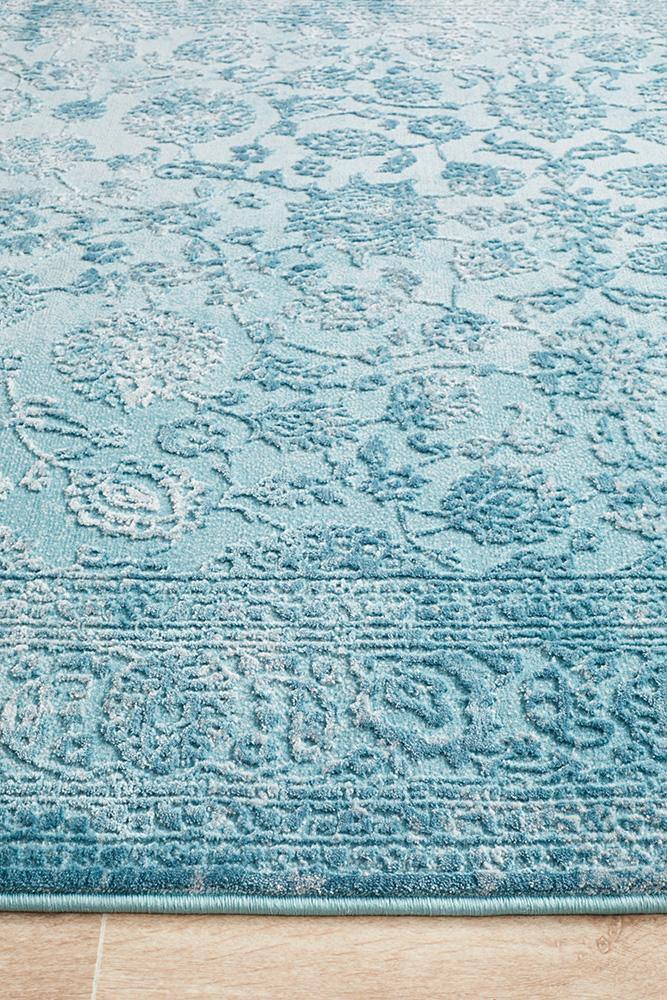 Opulence Marion Blue Rug - Cozy Rugs Australia