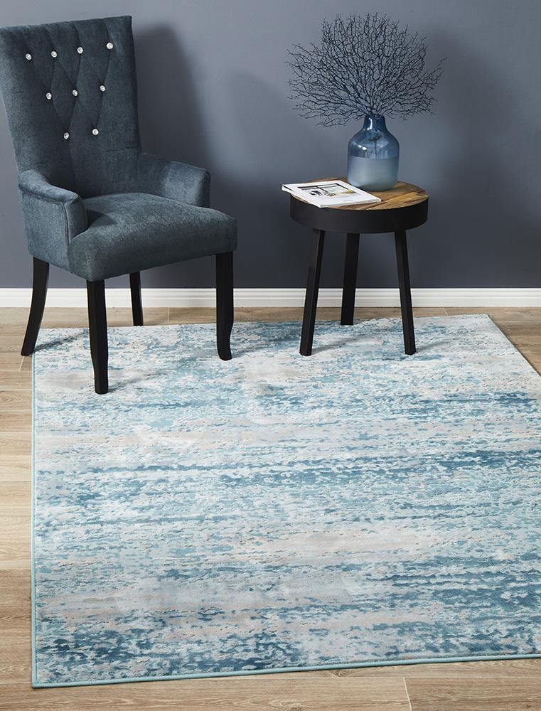 Opulence Olivia Blue Rug - Cozy Rugs Australia