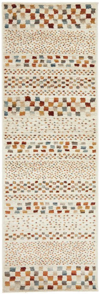 Oxford Mayfair Squares Bone Rug - Cozy Rugs Australia