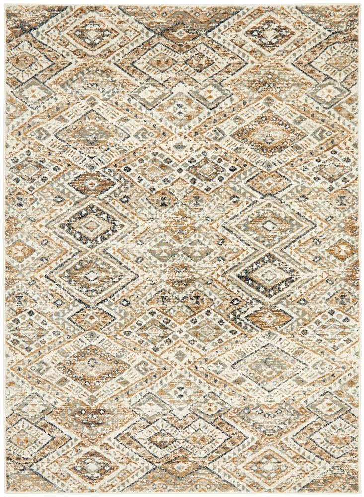 Oxford Mayfair Tribe Bone Rug - Cozy Rugs Australia