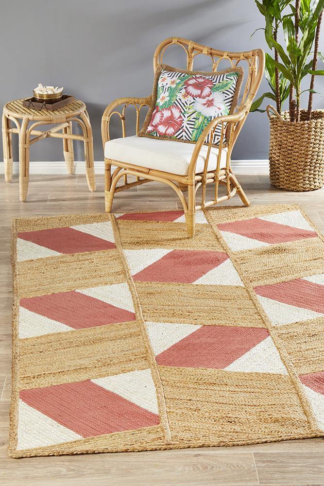 Parade 111 Coral Rug - Cozy Rugs Australia