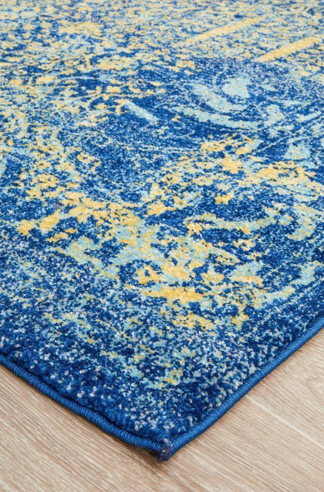 Radiance 411 Royal Blue Rug - Cozy Rugs Australia
