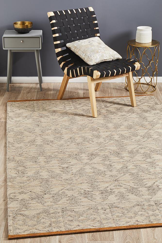 Relic Louis Natural Rust Rug - Cozy Rugs Australia