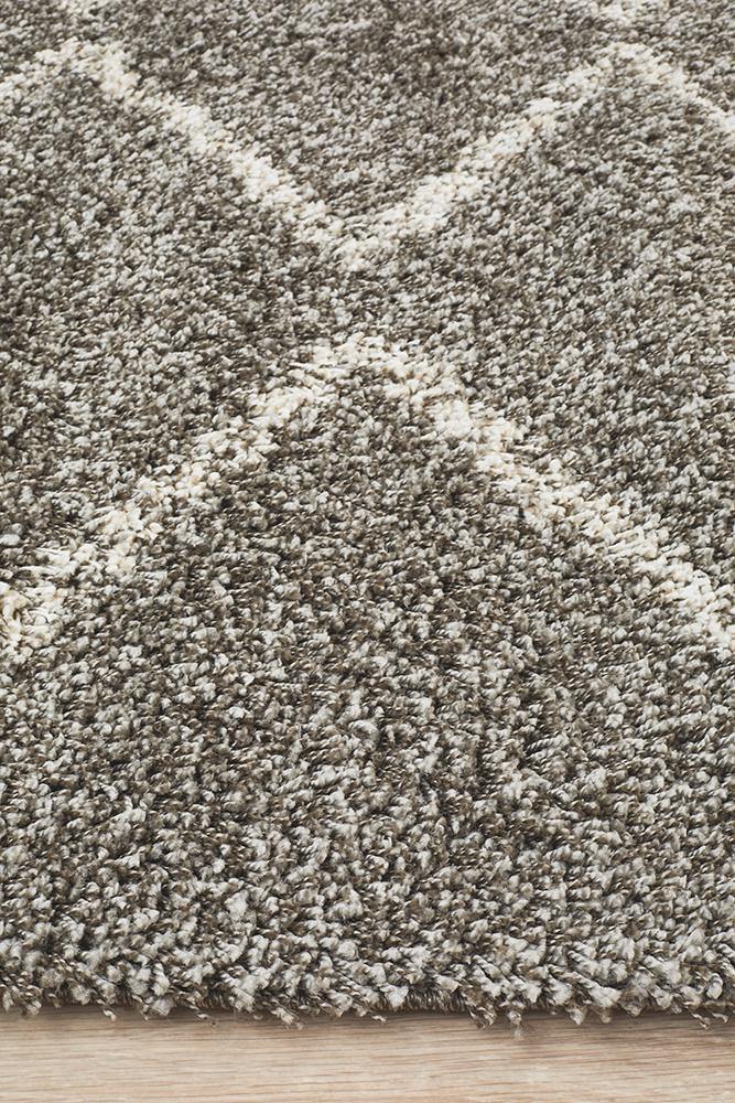 Saffron 11 Grey Rug - Cozy Rugs Australia