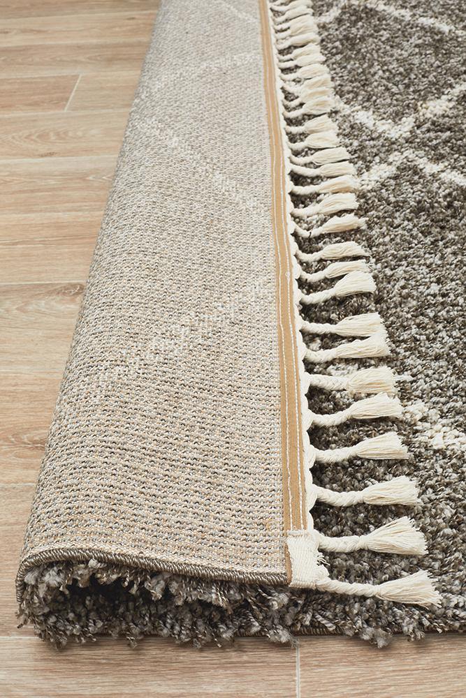 Saffron 11 Grey Rug - Cozy Rugs Australia