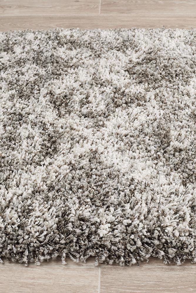 Saffron 33 Grey Runner Rug - Cozy Rugs Australia