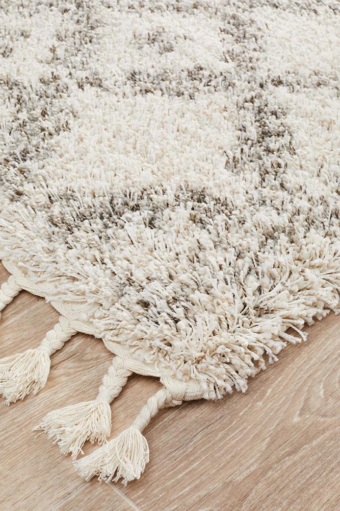 Saffron 33 Natural Runner Rug - Cozy Rugs Australia
