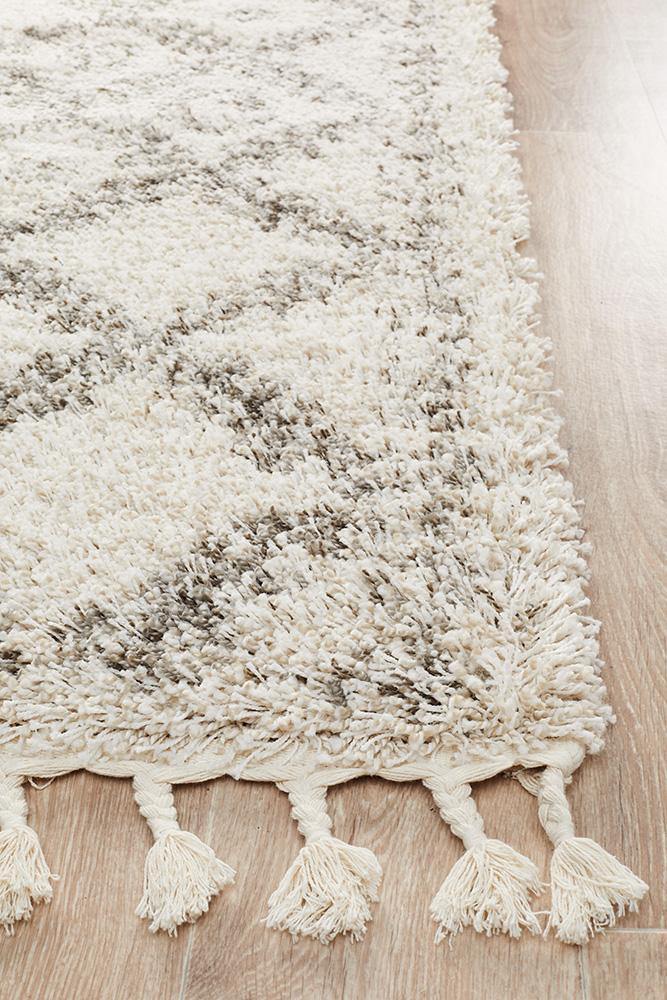 Saffron 33 Natural Runner Rug - Cozy Rugs Australia