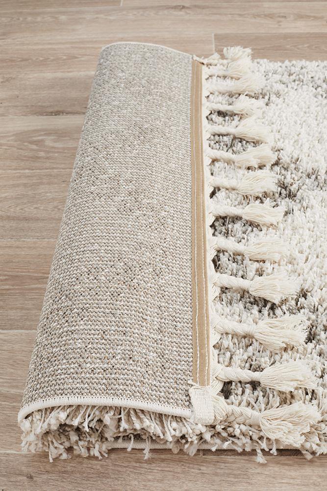 Saffron 33 Natural Runner Rug - Cozy Rugs Australia