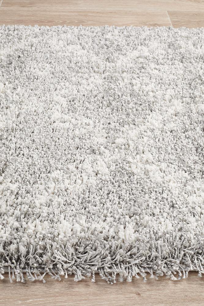 Saffron 33 Silver Runner Rug - Cozy Rugs Australia