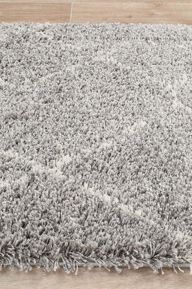 Saffron 44 Silver Runner Rug - Cozy Rugs Australia