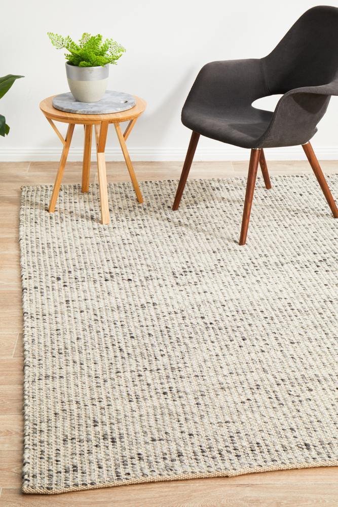 Skandinavian 300 Grey Rug - Cozy Rugs Australia