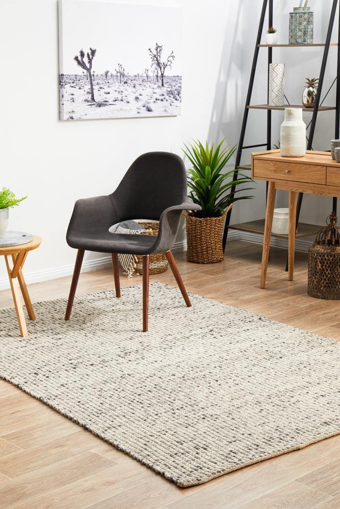Skandinavian 300 Grey Rug - Cozy Rugs Australia