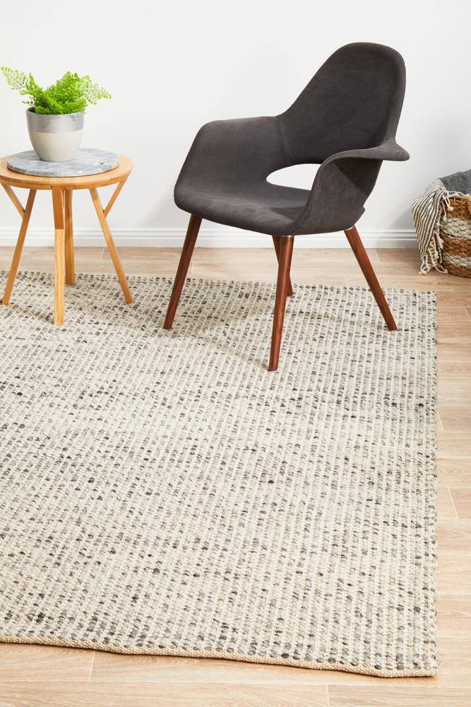 Skandinavian 300 Grey Rug - Cozy Rugs Australia