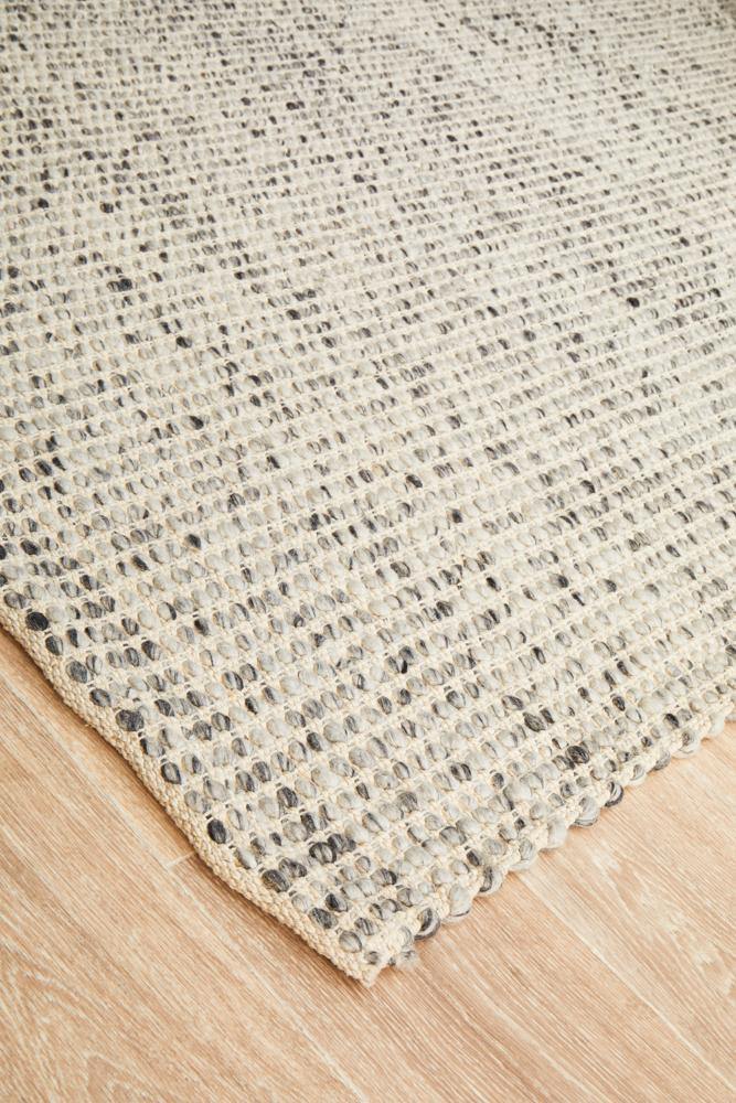 Skandinavian 300 Grey Rug - Cozy Rugs Australia