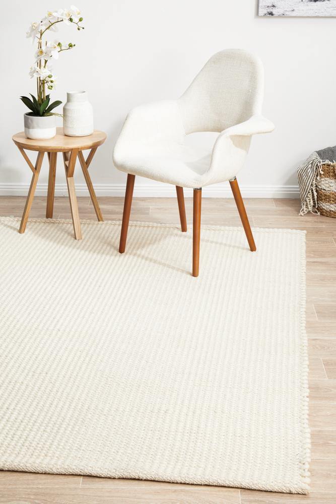 Skandinavian 300 White Rug - Cozy Rugs Australia