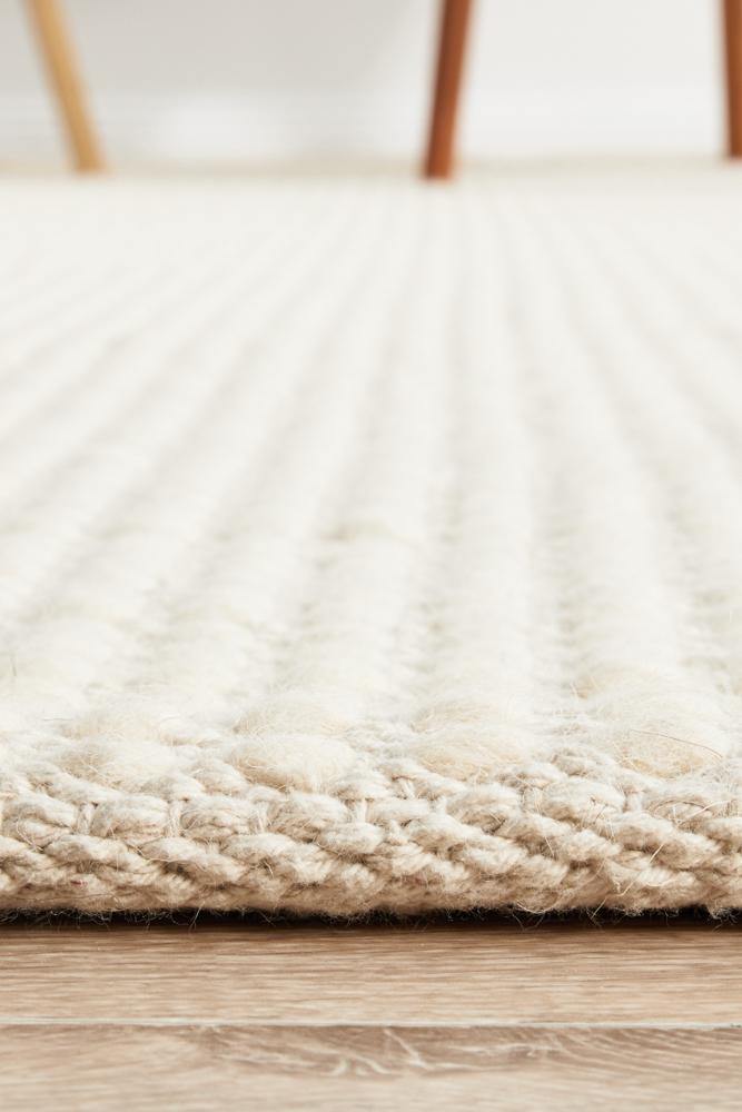 Skandinavian 300 White Rug - Cozy Rugs Australia