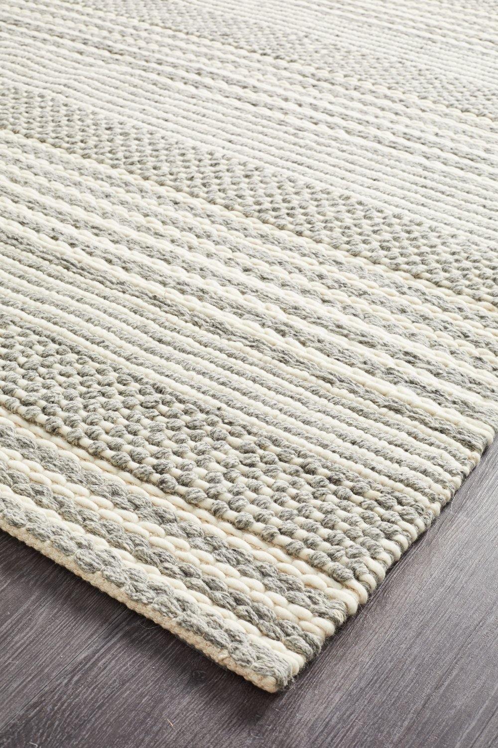 Skandinavian 313 Silver Rug - Cozy Rugs Australia