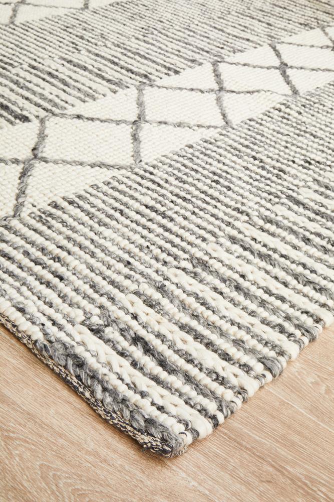 Skandinavian 316 Grey Rug - Cozy Rugs Australia