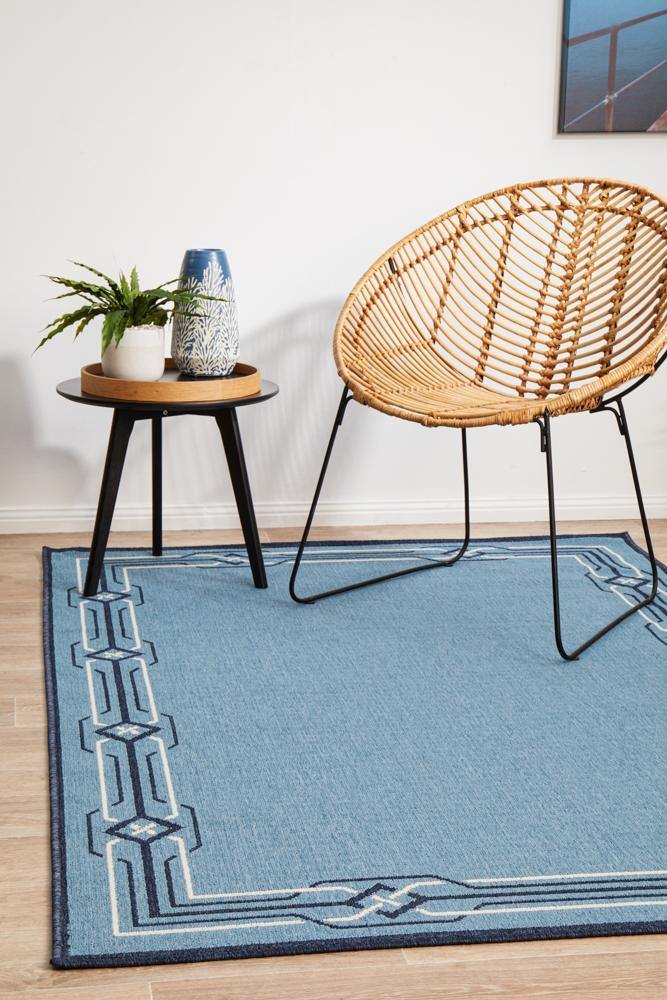 Seaside 6666 Blue Rug - Cozy Rugs Australia