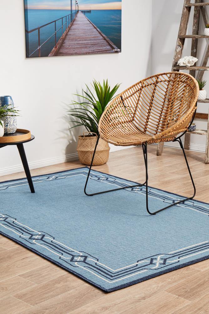 Seaside 6666 Blue Rug - Cozy Rugs Australia