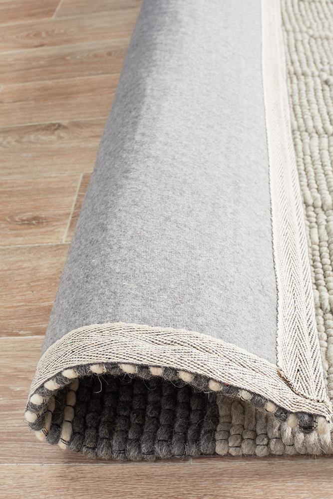 Studio Karlsson Wool Hatch Textured Rug - Cozy Rugs Australia