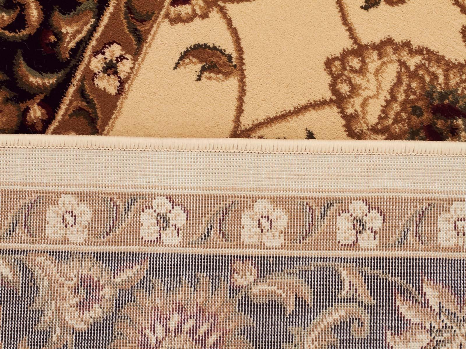 Sydney Classic Runner Ivory with Black Border Runner Rug - Cozy Rugs Australia