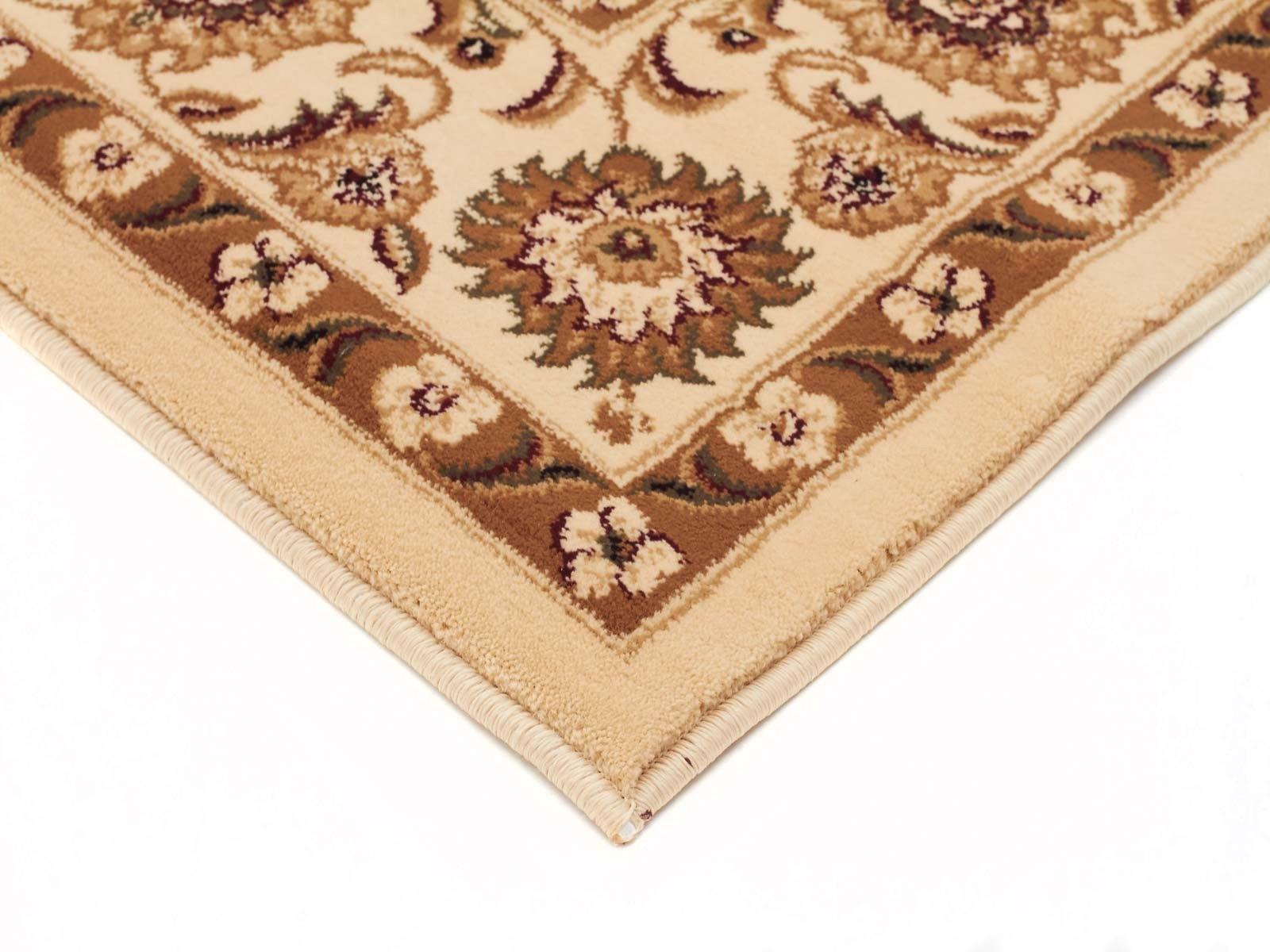 Sydney Classic Runner Ivory with Ivory Border Runner Rug - Cozy Rugs Australia