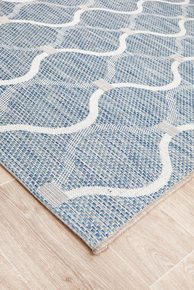 Rug Culture Terrace 5501 Blue - Cozy Rugs Australia