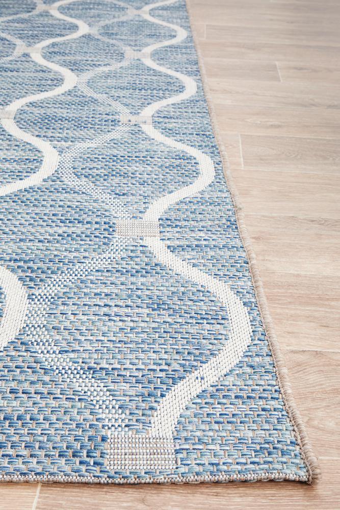 Rug Culture Terrace 5501 Blue - Cozy Rugs Australia