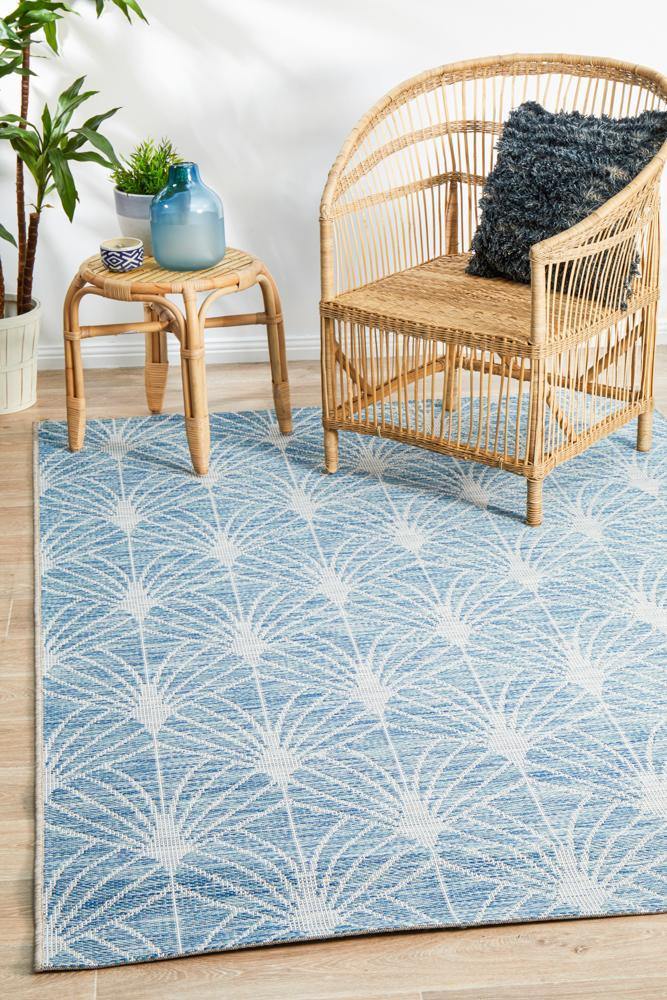 Rug Culture Terrace 5502 Blue - Cozy Rugs Australia