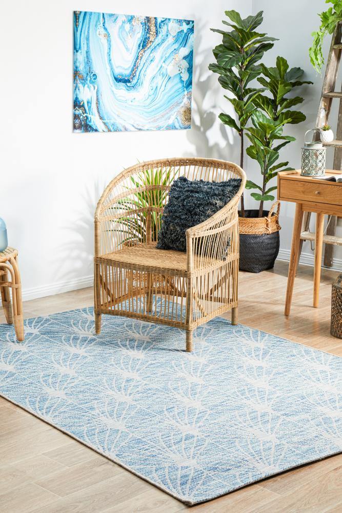 Rug Culture Terrace 5502 Blue - Cozy Rugs Australia