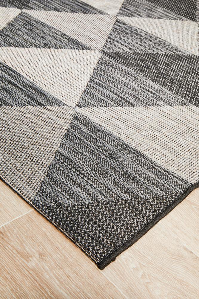 Rug Culture Terrace 5503 Black - Cozy Rugs Australia