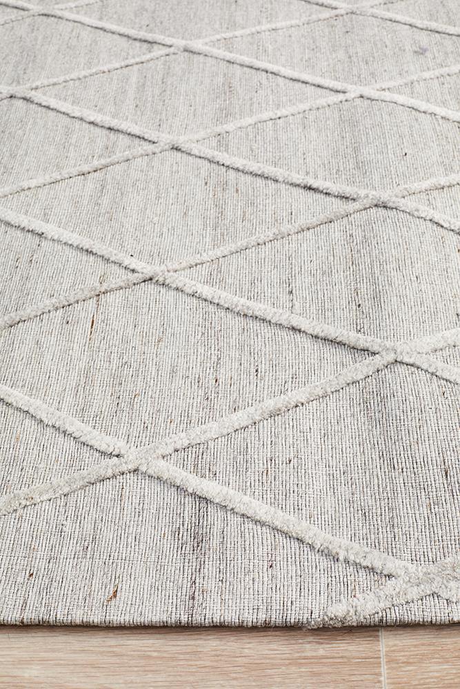 Visions Winter Silver Styles Modern Rug - Cozy Rugs Australia