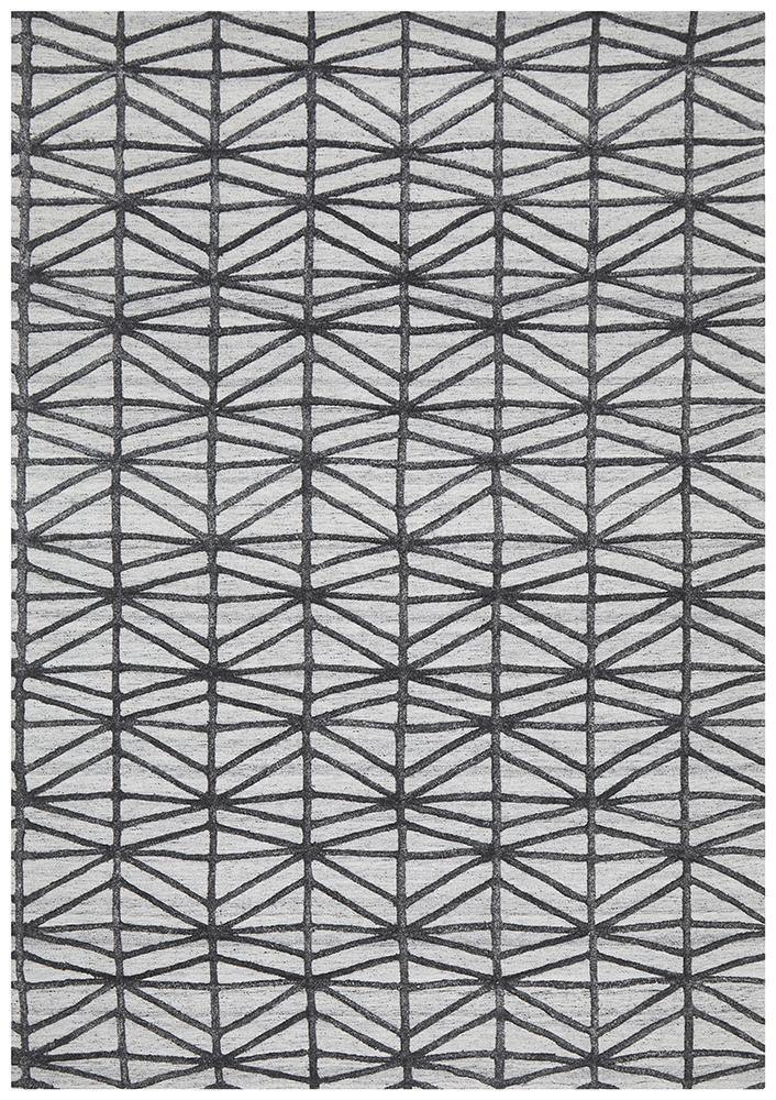 Visions Winter Pewter Prestige Modern Rug - Cozy Rugs Australia